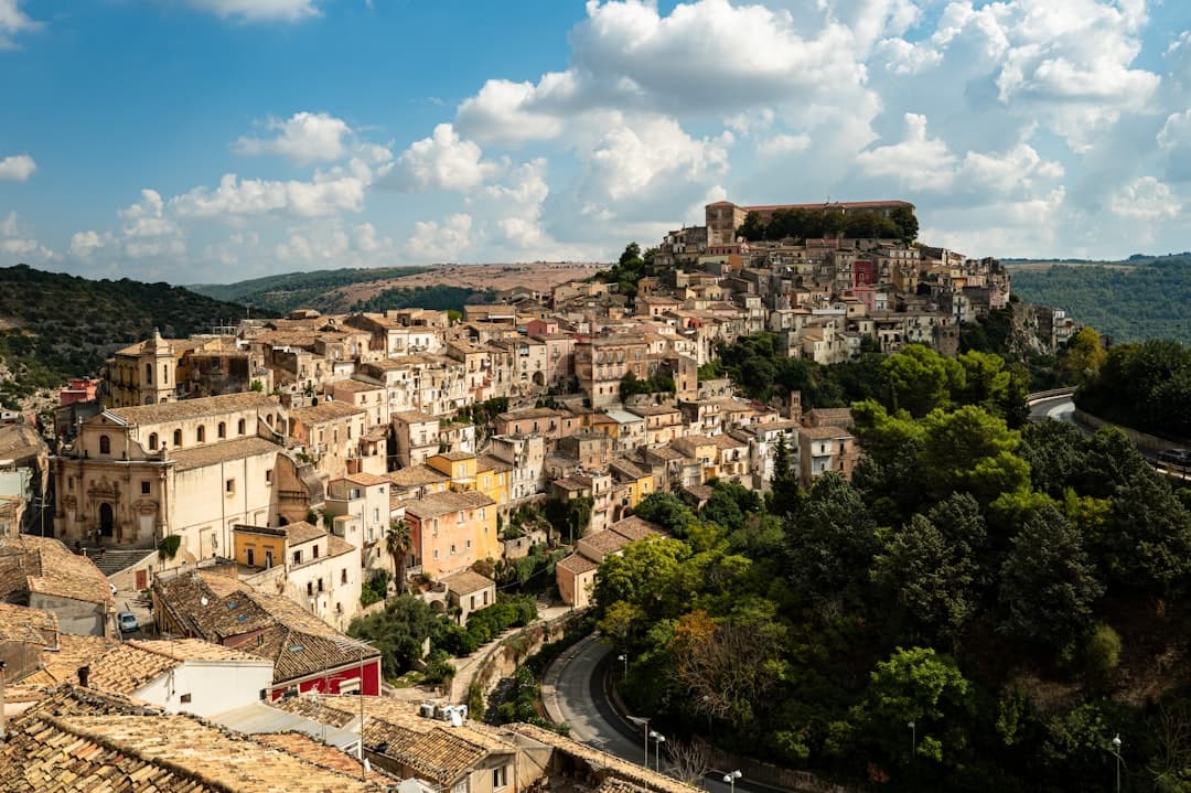 View of Caltagirone, Sicily, Italy – 1 Euro House Program