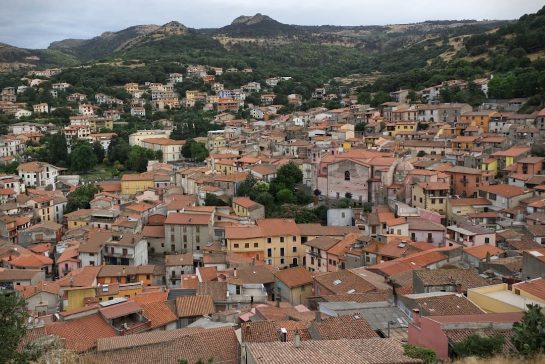 View of Ollolai, Sardinia, Italy – €1 House Program