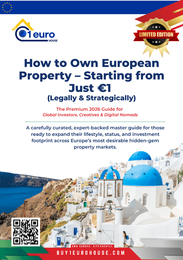 Premium 1 Euro house guide eBook for Europe